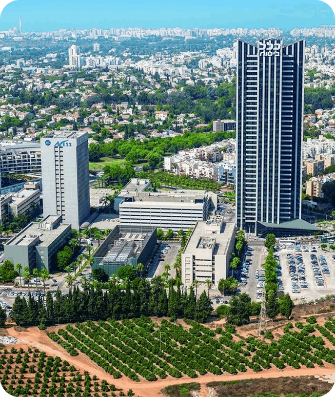 נוף מהמשרד של עורך דין רון פיין